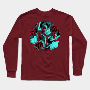 Turqred Circle of Connection Long Sleeve T-Shirt